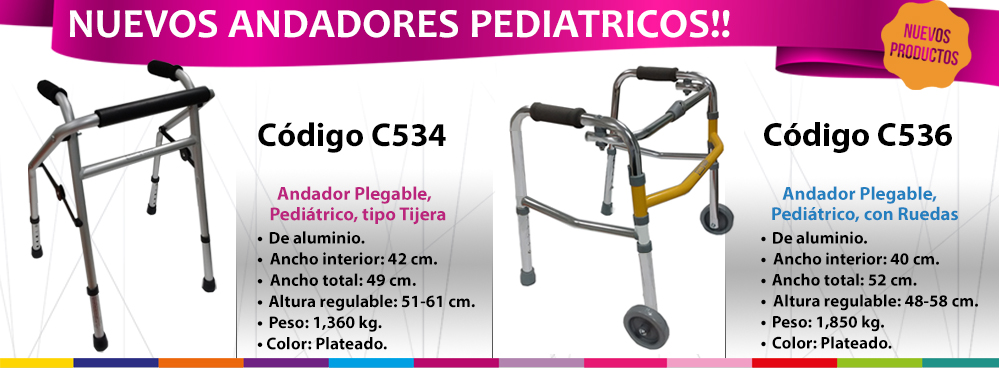 NUEVOS PRODUCTOS: ANDADORES PEDIATRICOS !!! NUEVOS PRODUCTOS: ANDADORES PEDIATRICOS !!!
