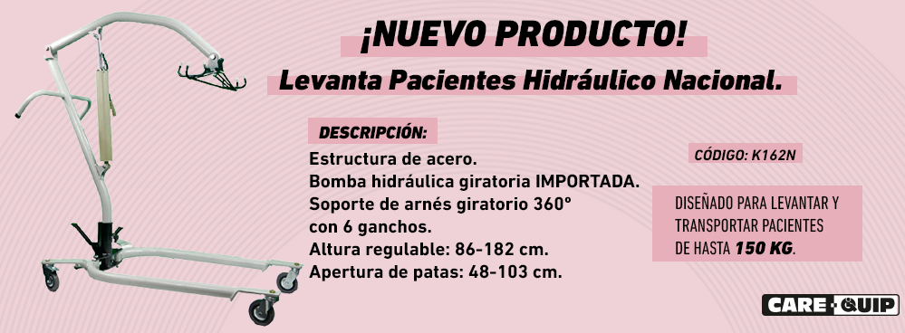 NUEVO PRODUCTO !!! LEVANTA PACIENTES HIDRAULICO NACIONAL !!!